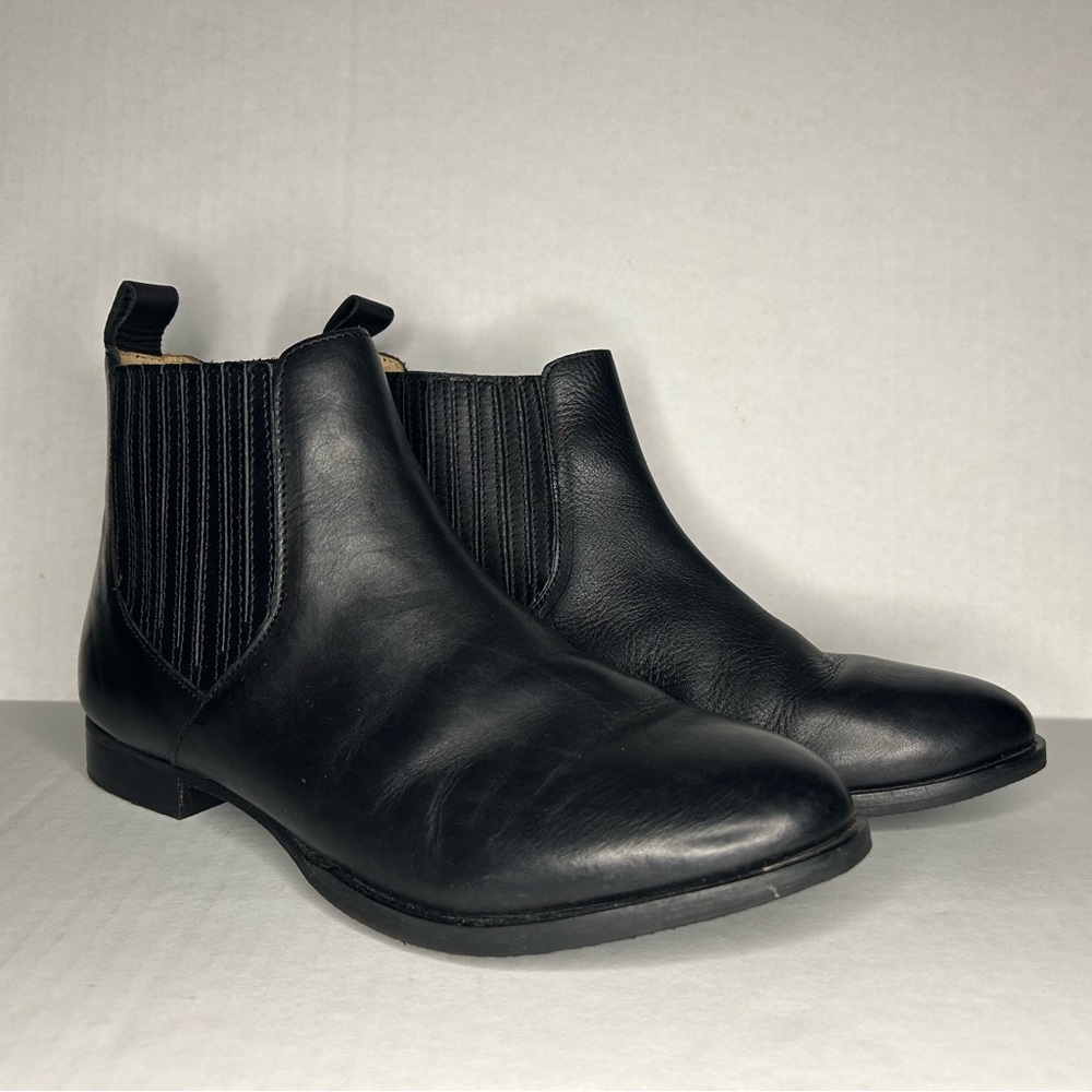 Jack Rogers Women's Size 9 Black Leather Chelsea Boots